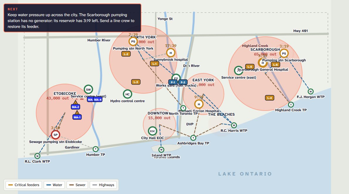 Freezing Rain on the Toronto map: outages across Etobicoke, North York and Scarborough, crews dispatched, hospital generators counting down